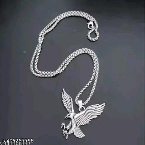 Name: Oscar Enterprises Mens necklace Exclusive necklace For Mens And Boys -07
Base Metal: Stainless Steel
Plating: Silver Plated
Stone Type: No Stone
Sizing: Adjustable
Type: Necklace
Net Quantity (N): 1
Sizes:Free Size
Never allow your fashion jewellery