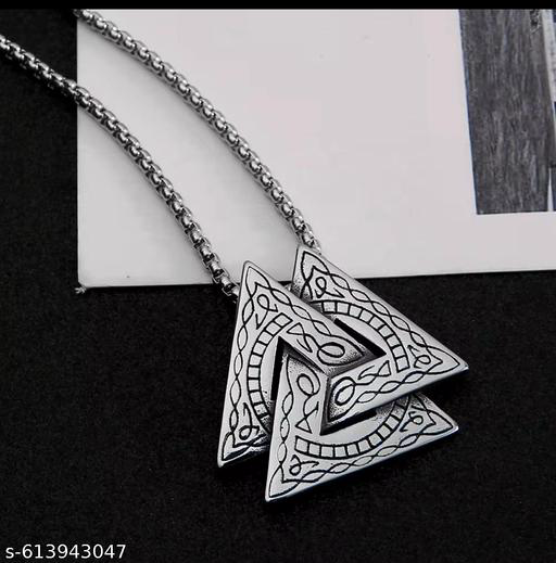 Name: Stainless steel Necklace Pendant Chain | Gift for Him | Fashion Chain for Boys and Men 
Base Metal: Stainless Steel
Plating: Oxidised Silver
Stone Type: No Stone
Sizing: Non-Adjustable
Type: Necklace
Net Quantity (N): 1
Sizes:Free Size
Country of Or