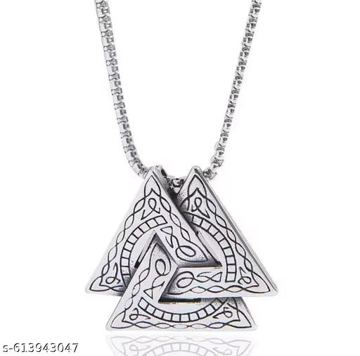 Name: Stainless steel Necklace Pendant Chain | Gift for Him | Fashion Chain for Boys and Men 
Base Metal: Stainless Steel
Plating: Oxidised Silver
Stone Type: No Stone
Sizing: Non-Adjustable
Type: Necklace
Net Quantity (N): 1
Sizes:Free Size
Country of Or