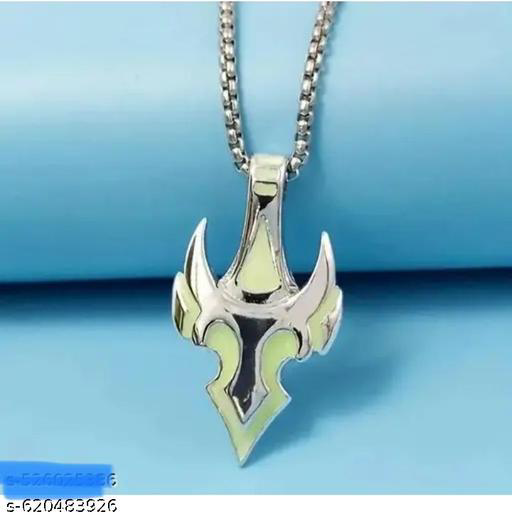 Name: Rdm locket and crocodile eye locket 

Plating: Silver Plated
Stone Type: Artificial Stones
Type: Pendant with Chain
Net Quantity (N): 2
Sizes:Free Size
Country of Origin: India